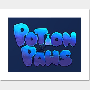 Potion Paws Logo Posters and Art